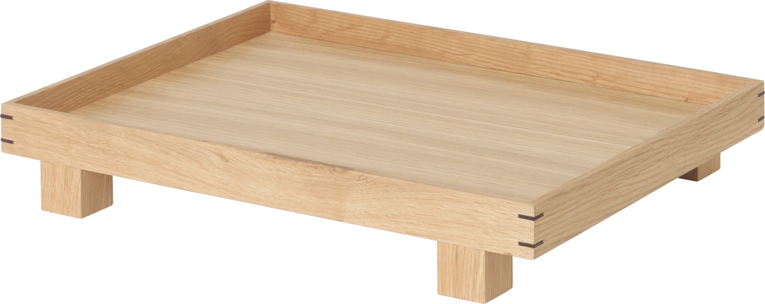 Taca Bon 28 cm naturalna drewniana