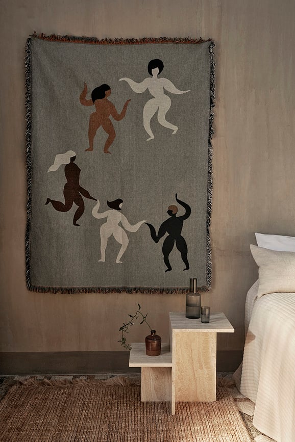 Tapestry Deka 120 x 170 cm siva