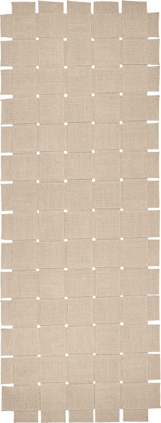 Tapis de couloir Foundation 80 x 200 cm, beige