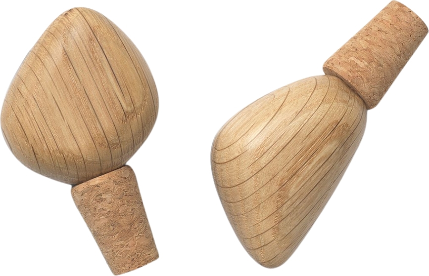 Tappi per bottiglie di vino Cairn naturali 2 pz.