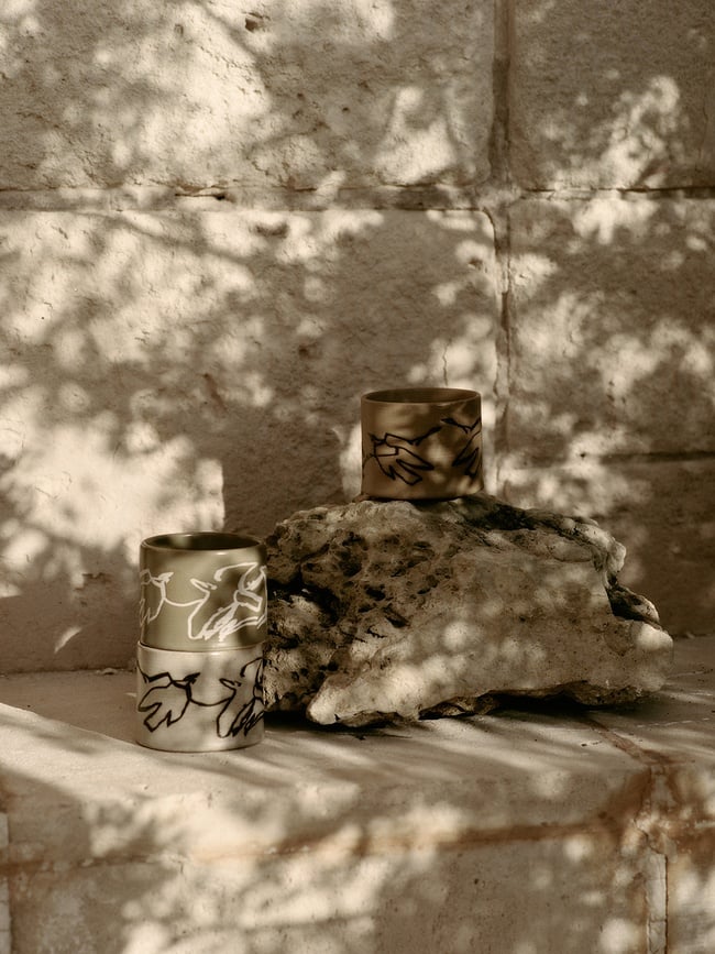 Taza Vuelo 200 ml, crema