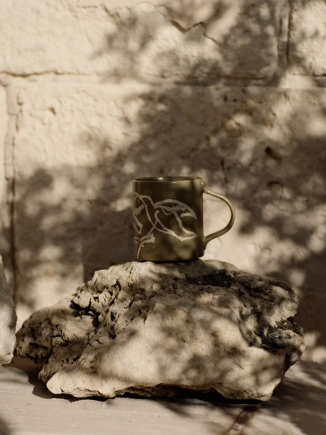 Taza Vuelo 300 ml, crema