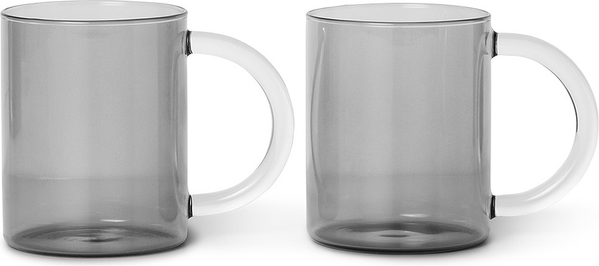 Tazas Still, transparentes, Pack de 2