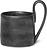 Tazza strutturata Flow 360 ml nera