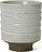 Tazza strutturata Serena 170 ml colore bianco sporco