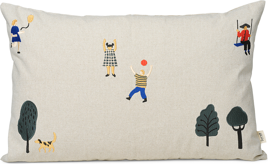 The Park Coussin 60 x 40 cm, naturel