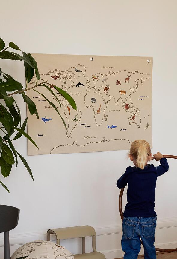 The World Dekoracija zidna 80 x 120 cm