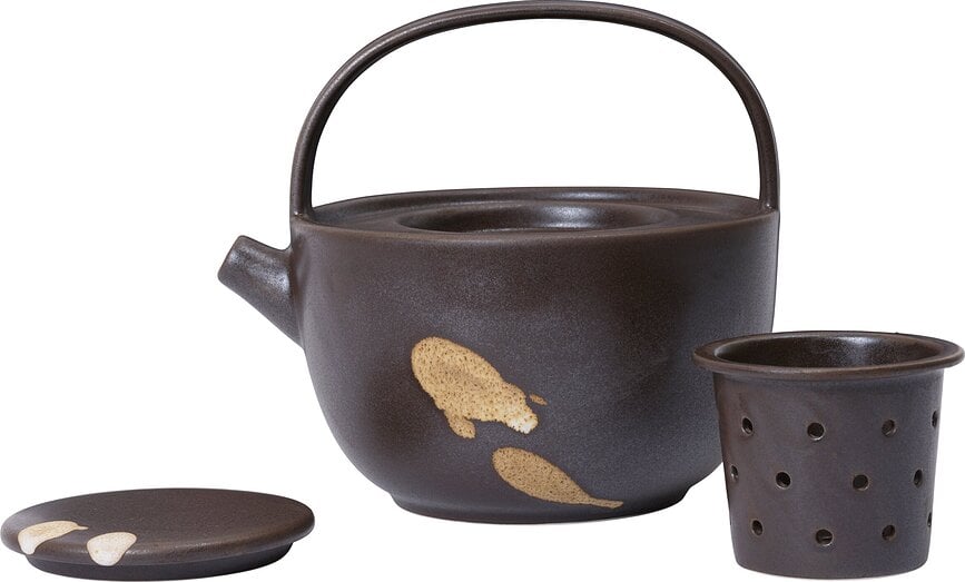 Théière avec infuseur Koyo 850 ml, marron foncé