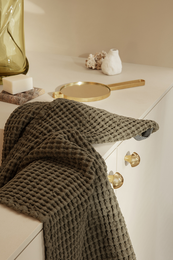 Toalla Organic 140 x 70 cm, crema