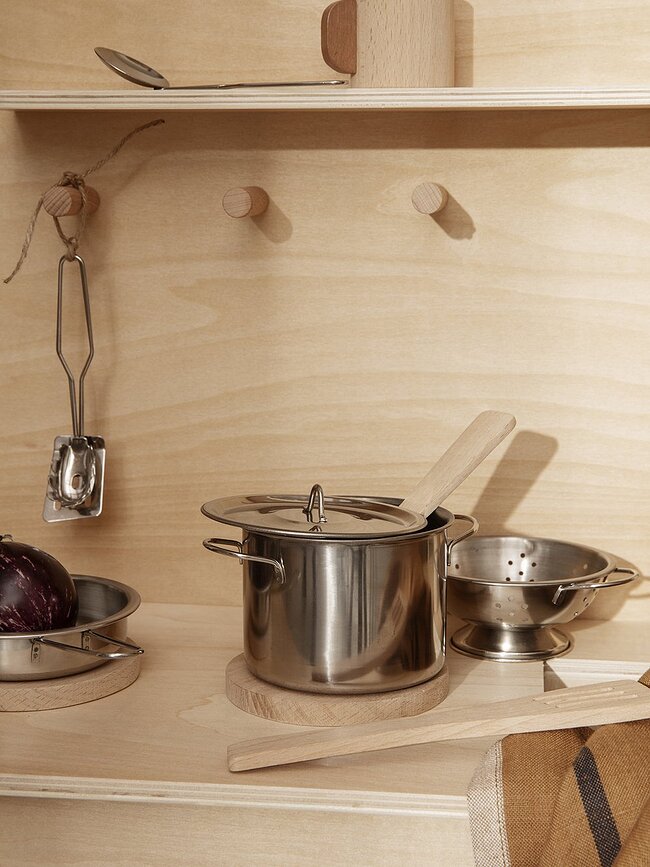 Toro Play Kuhinjske Igrače, v bombažni vrečki, 9-delni set