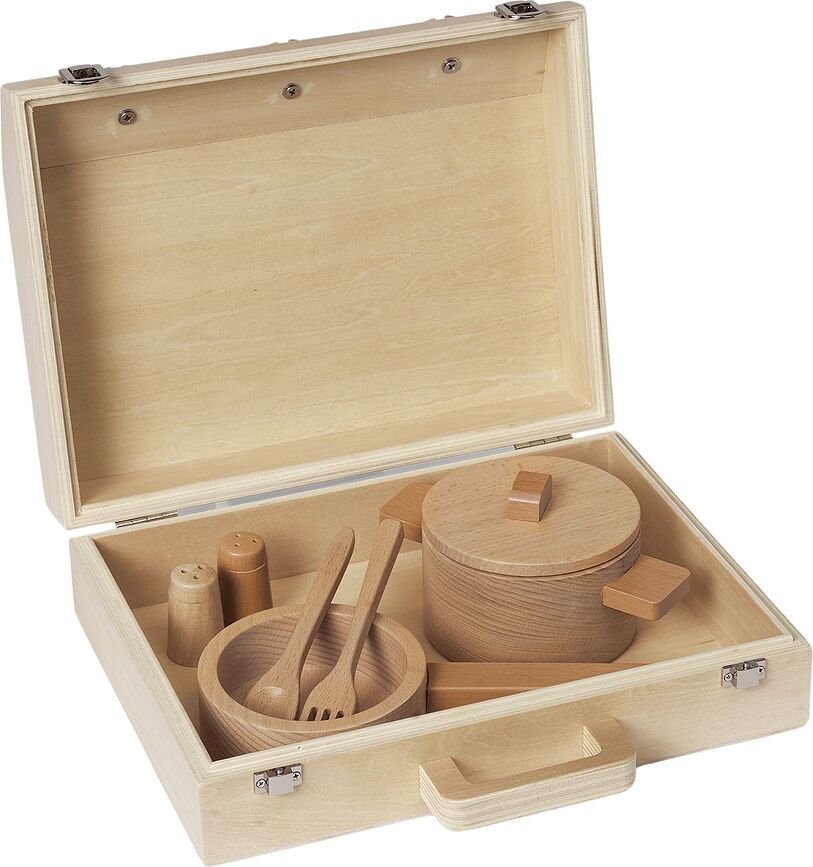 Toro Set d'Accessoires de Cuisine jouet, Set 8 pièces