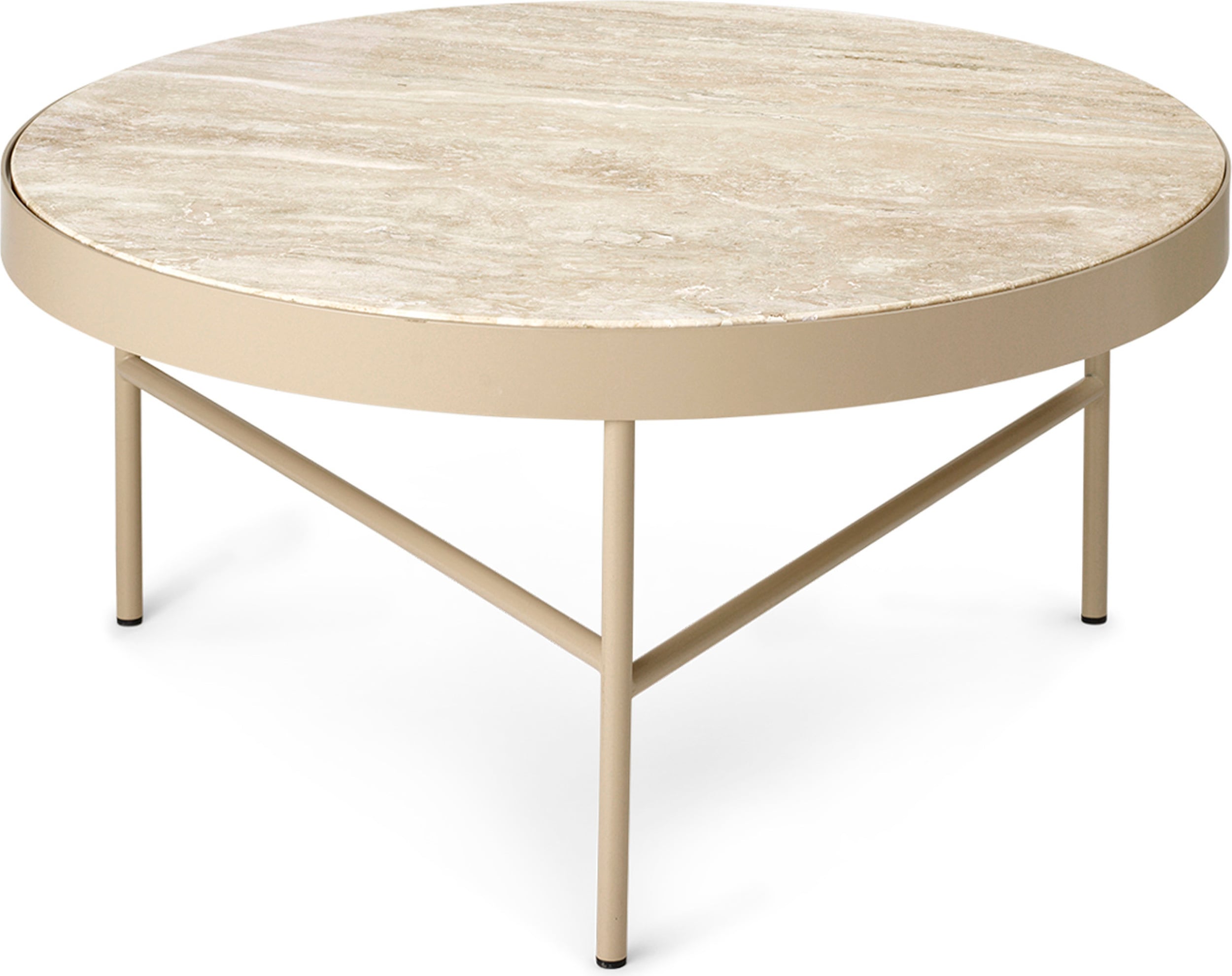 Travertine Kaffeetisch 70,5 cm