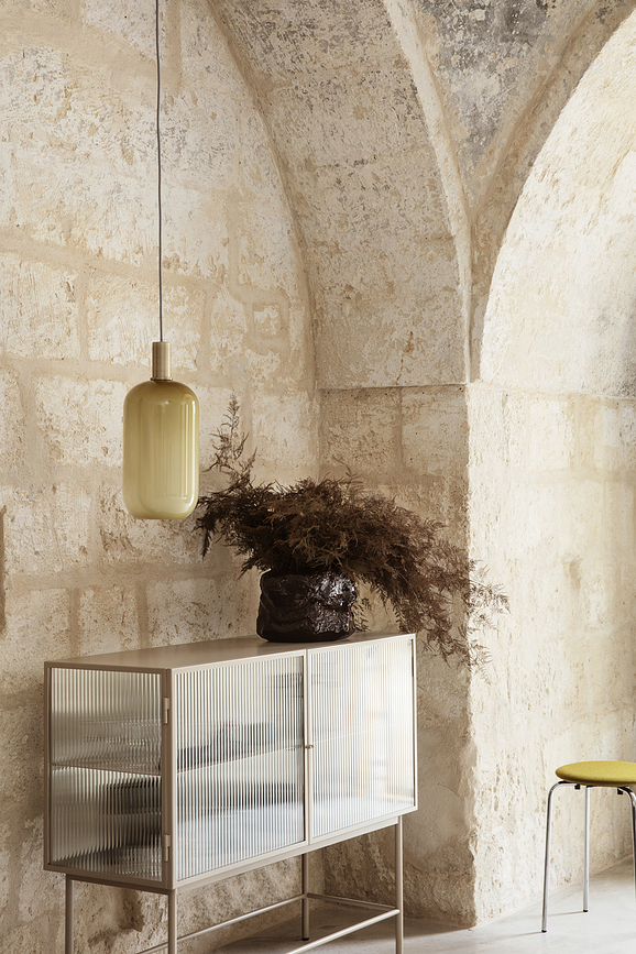 Tuck Cache-pot, beige