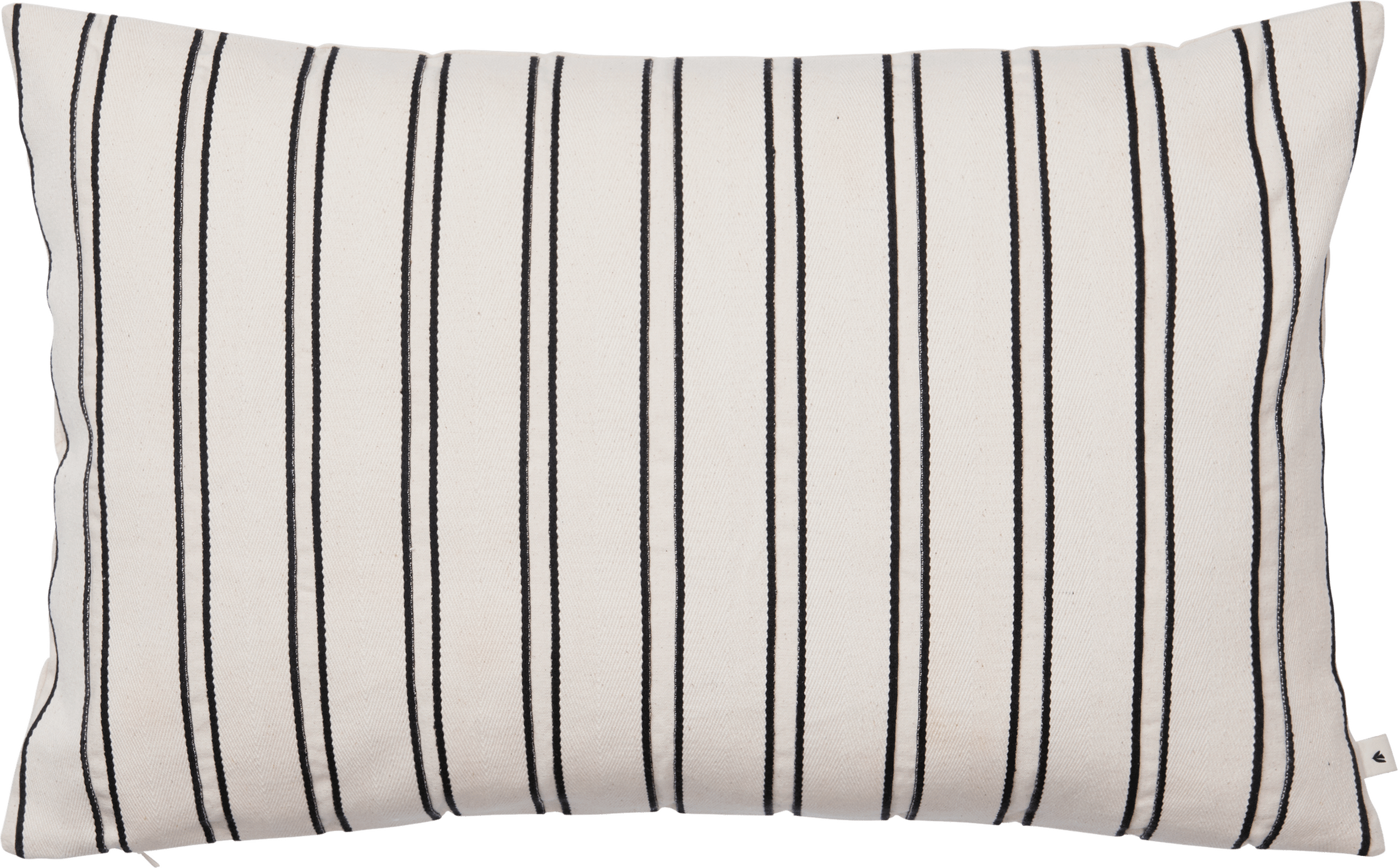 Twill Dekokissenbezug 40 x 60 cm, weiß
