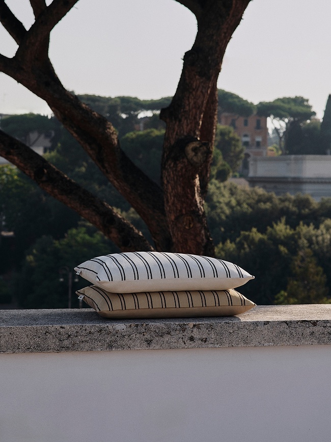 Twill Okrasna Blazina, 40 x 60 cm, bela