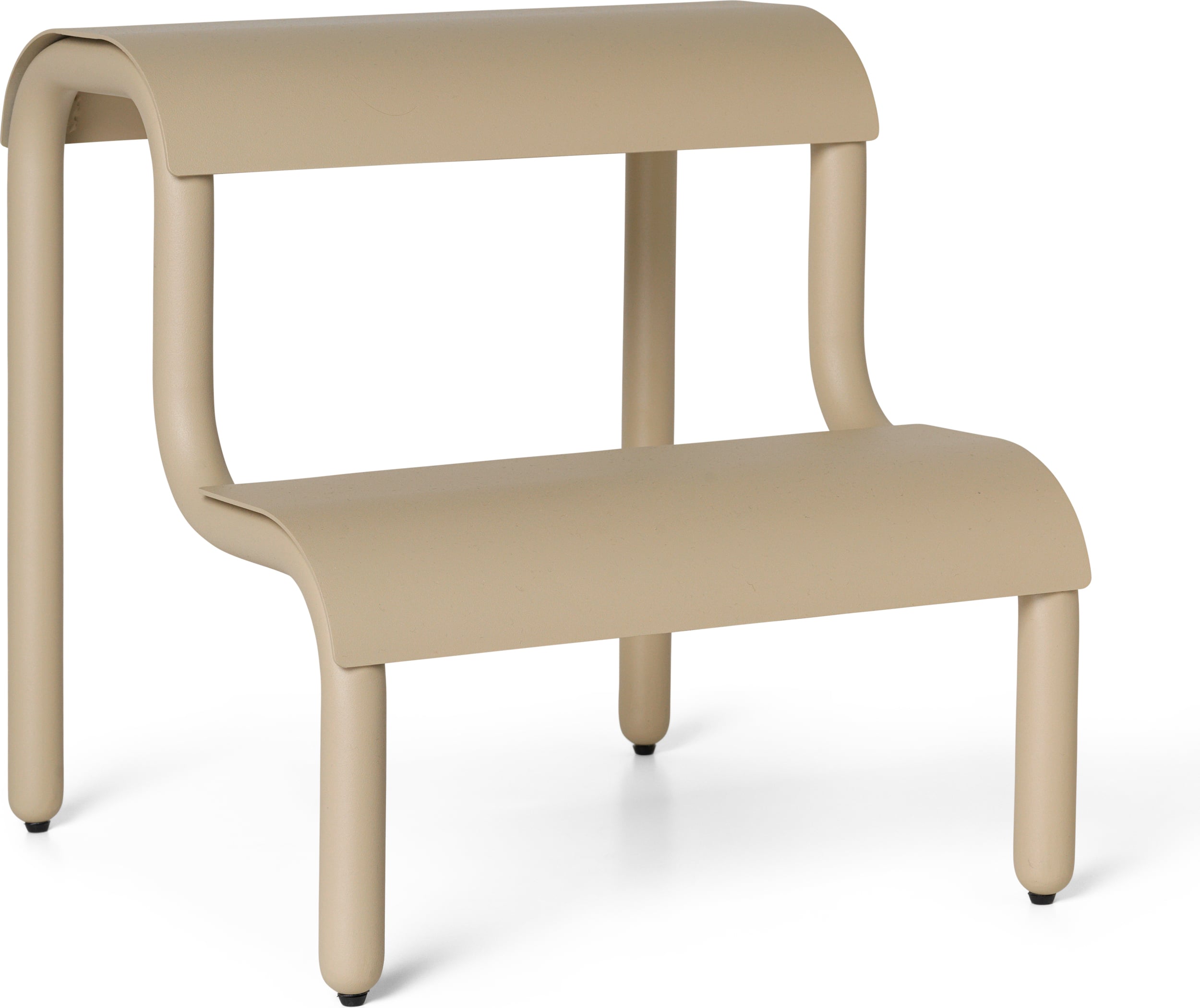 Up Step Hocker in der Farbe Kaschmir