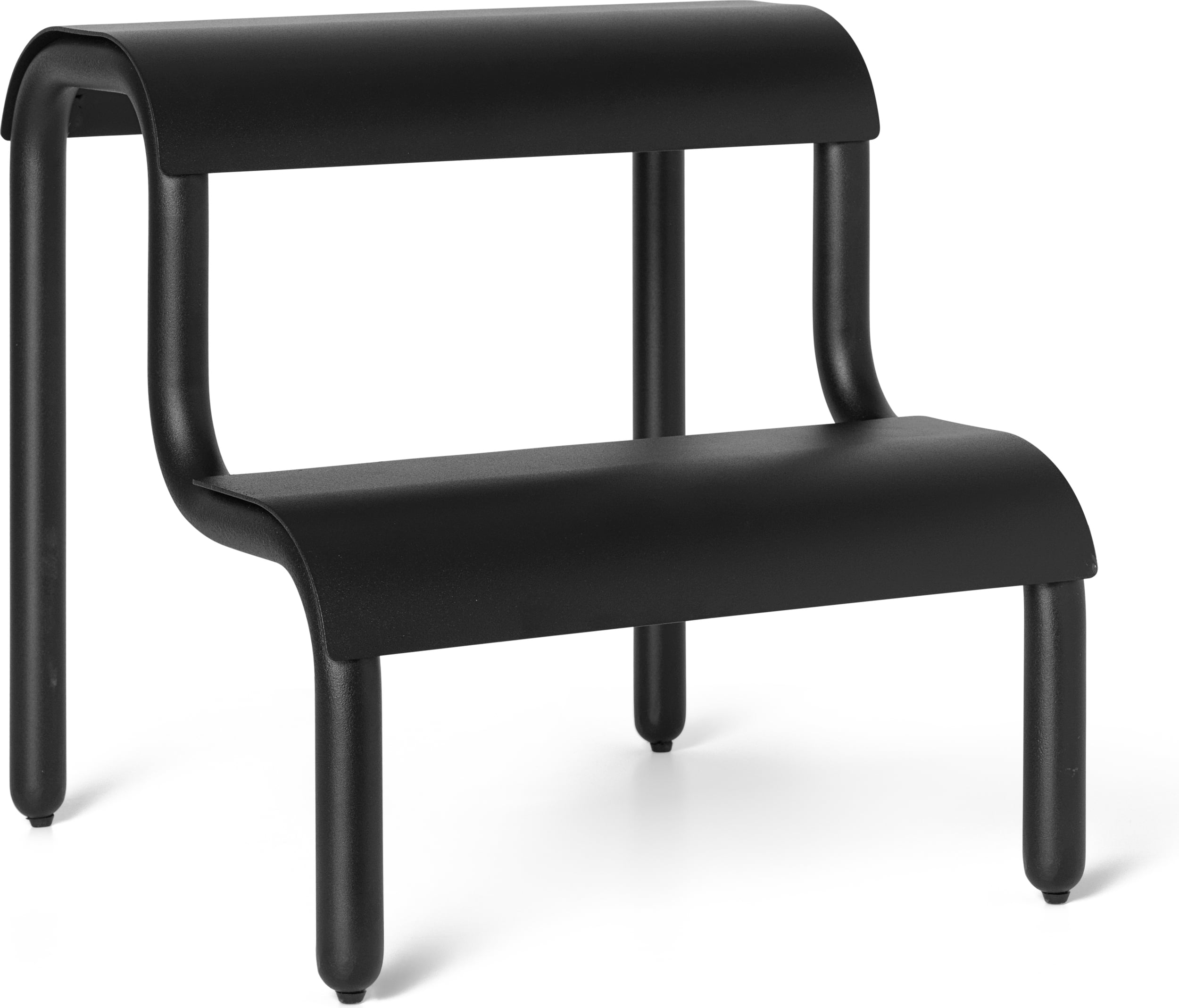 Up Step Hocker schwarz