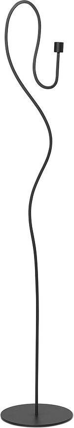 Valse Svečnik za klasično svečo, 113,7 cm, črn