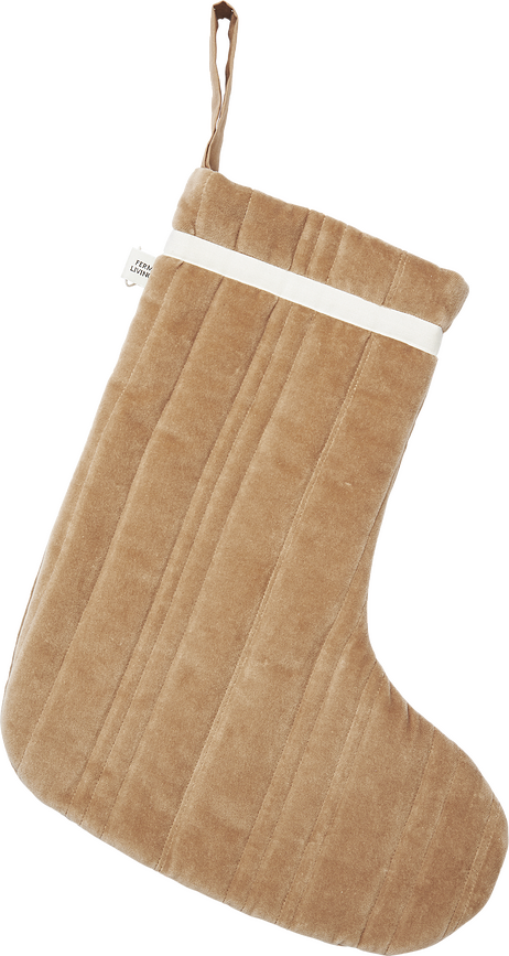 Vari Chaussette de Noël, marron clair
