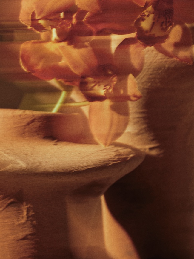 Vase Evio 22 cm, olive