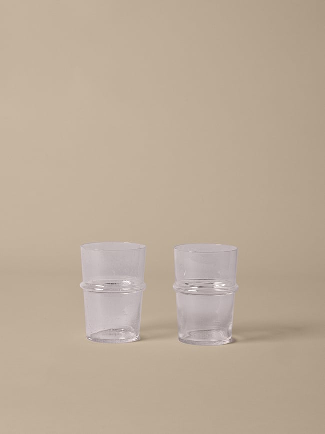 Vasos Boya Tall, 450 ml, ahumados, 2 unidades