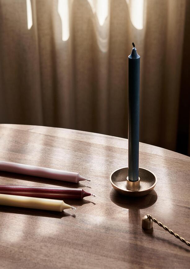 Velas Pure, de colores, 4 unidades