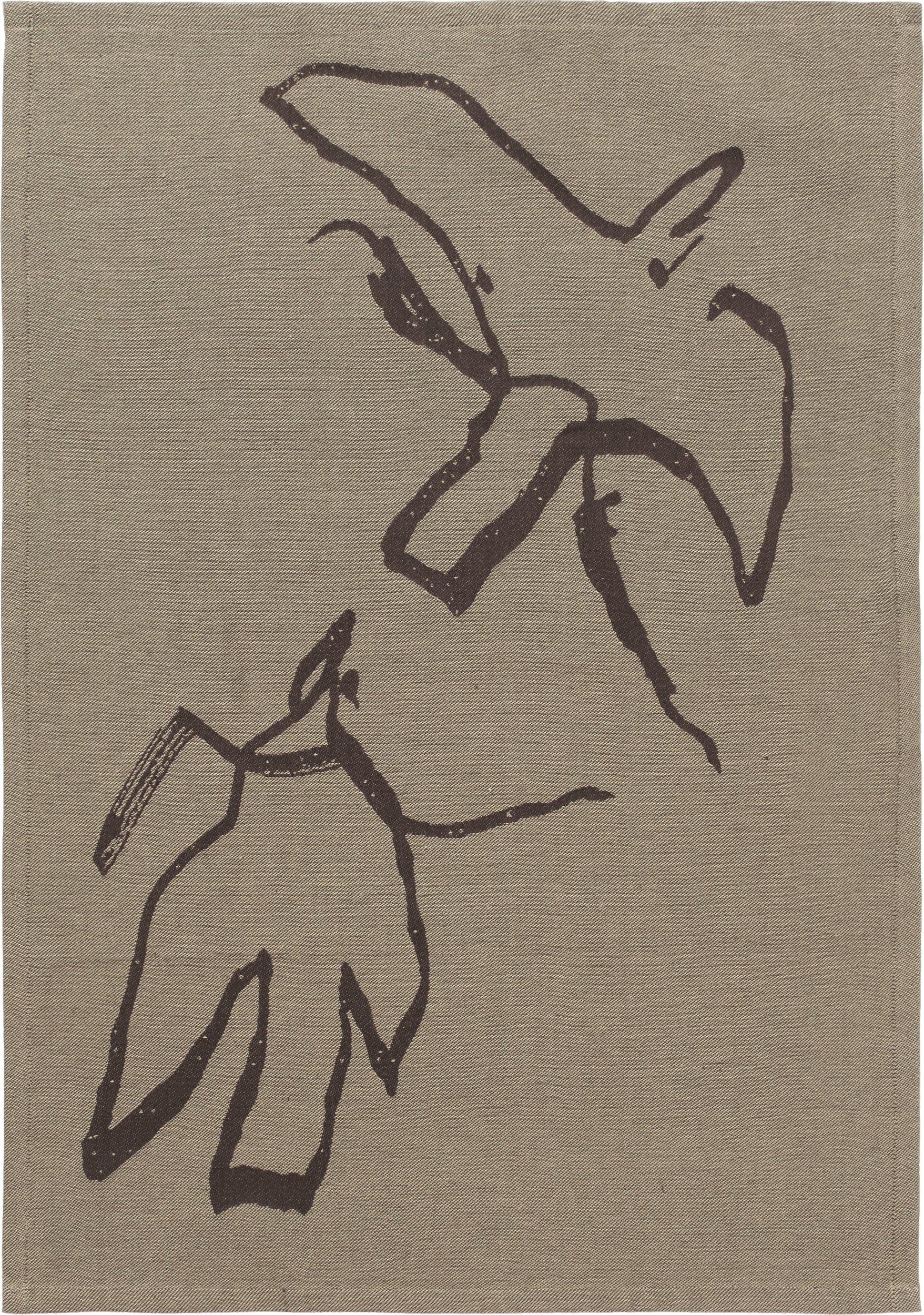 Vuelo Küchentuch 50 x 70 cm graubraun