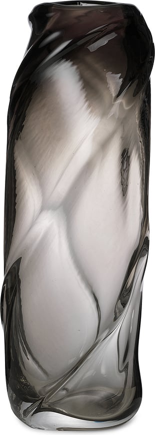 Water Swirl Vase grau