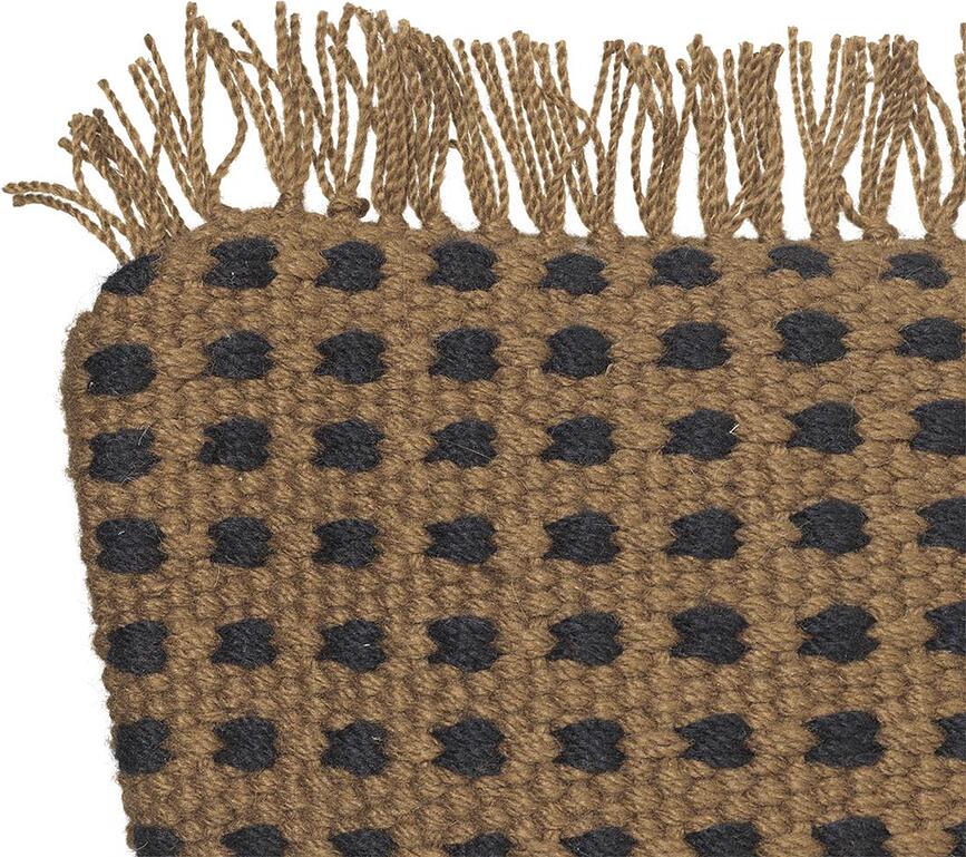 Way Coussin Décoratif, noir et blanc