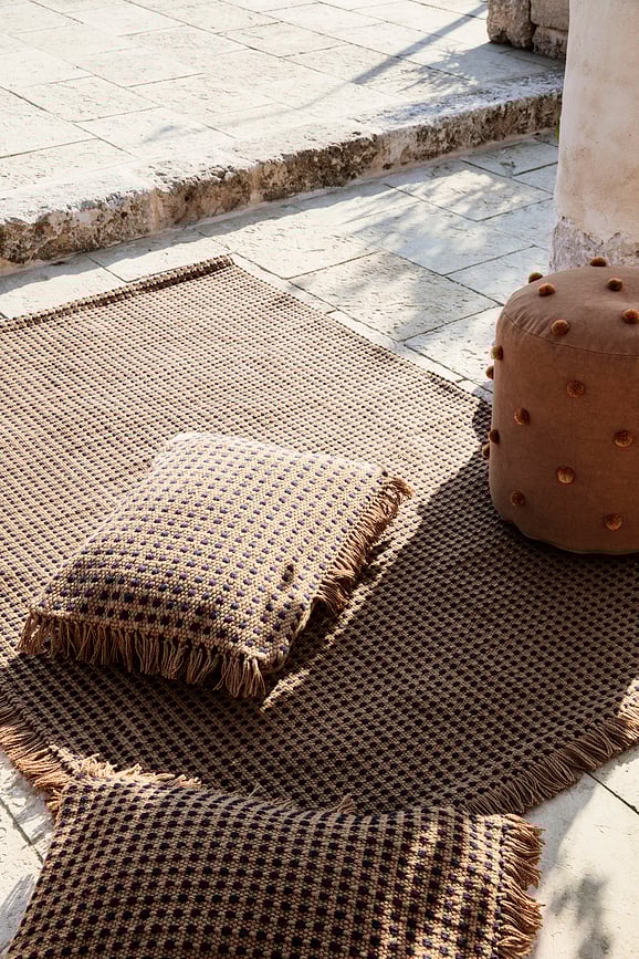 Way Jastuk dekorativni crno-bijeli