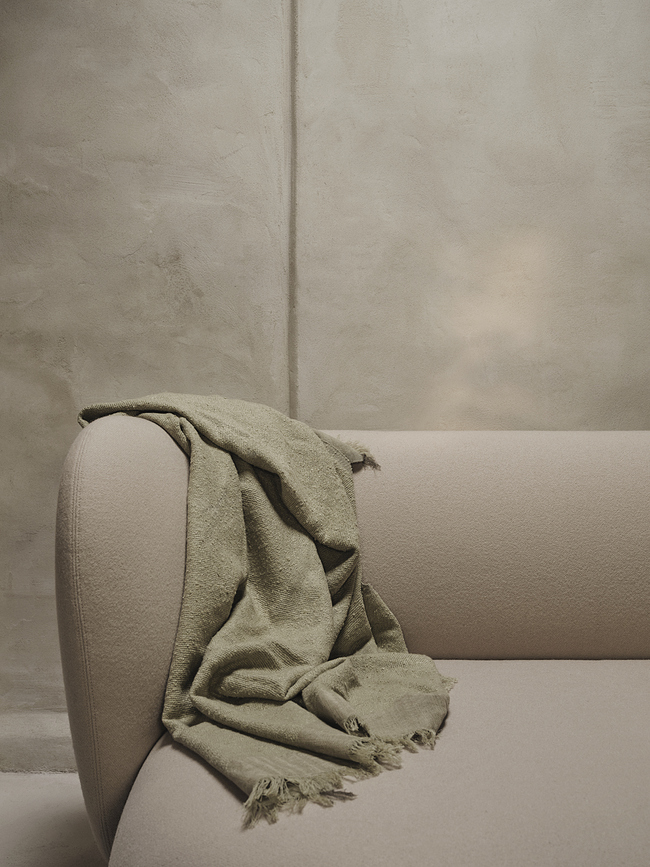 Weaver Plaid 120 x 170 cm, blanc cassé