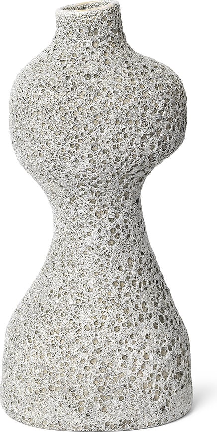 Yara Vase 30,5 cm, gris clair