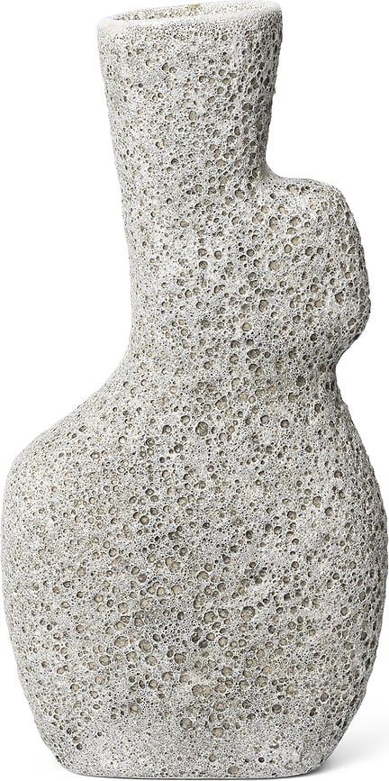 Yara Vase 35,5 cm, gris clair