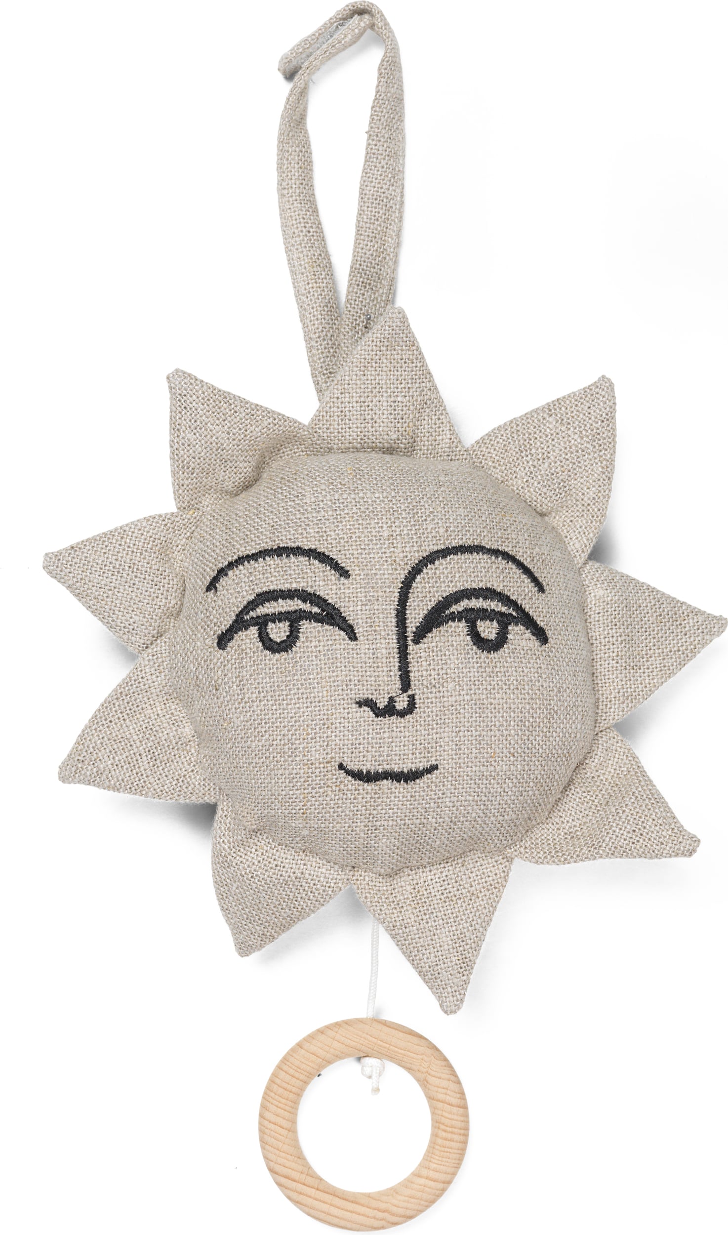 Zawieszka Sun beżowa z pozytywką