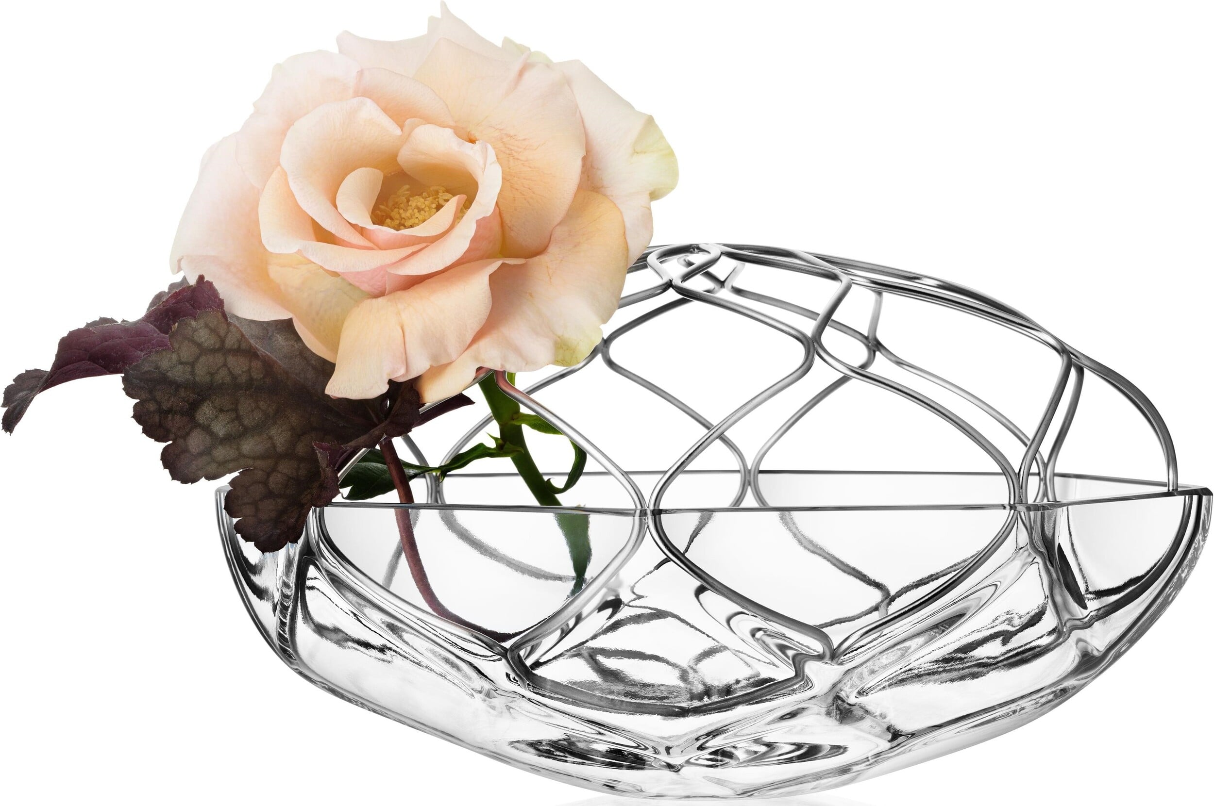Metallvasen Bloom Vase 12, 5 Cm