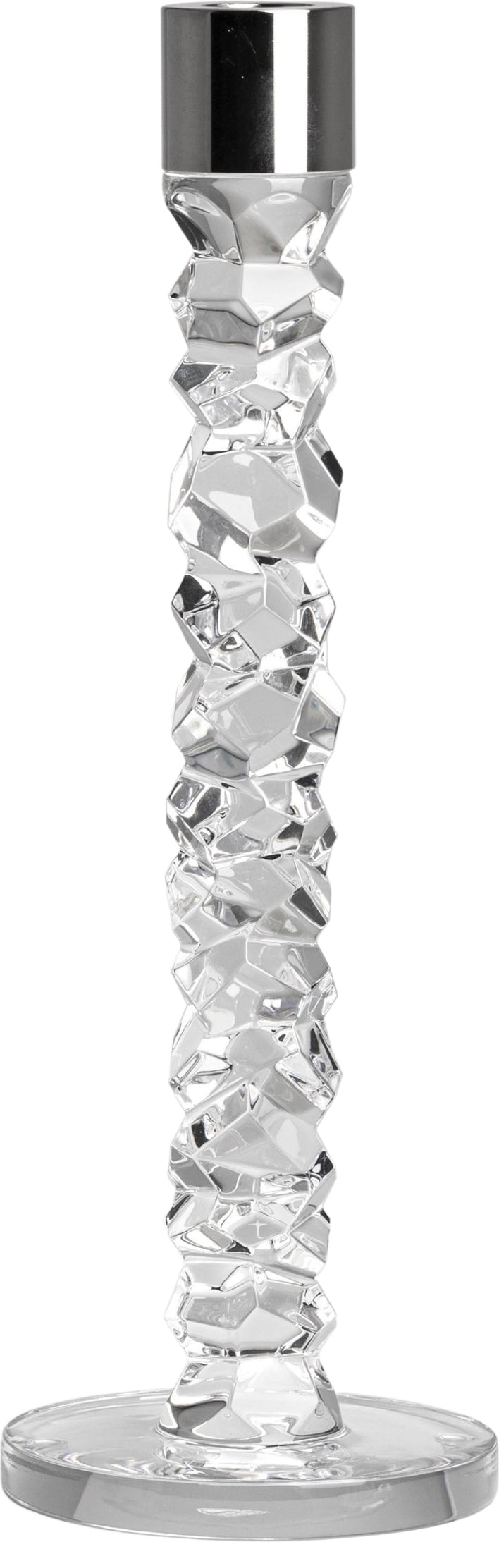 Carat Klassischer Kerzenhalter 29,7 cm silberfarben