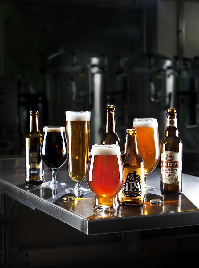 India Erika Lagerbielke Verres à Bière 470 ml, Lot de 4