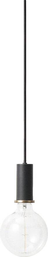 Lámpara Colgante Socket Pendant, pequeña, negra