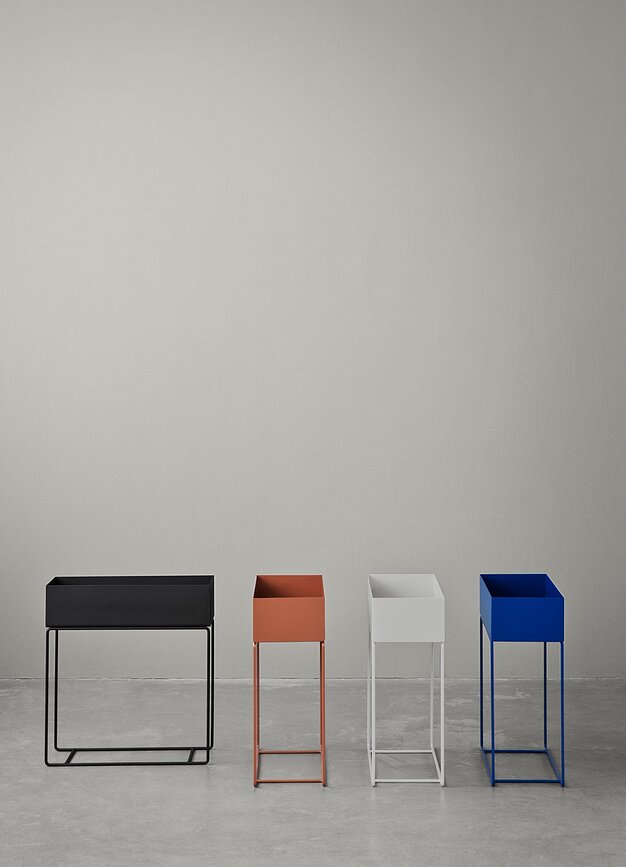 Plant Box Jardinière, noire