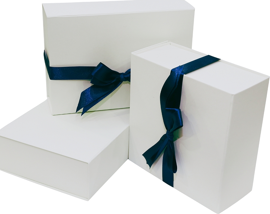 Caja para Regalo magnética Neo M, color marfil