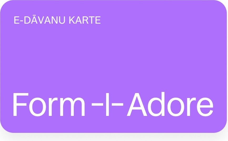 E-dāvanu karte FormAdore.lv 75 EUR