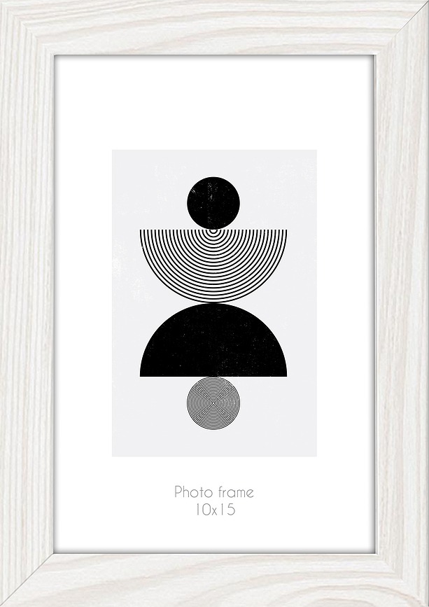 Kyoto Cadre Photo 10 x 15 cm, blanc