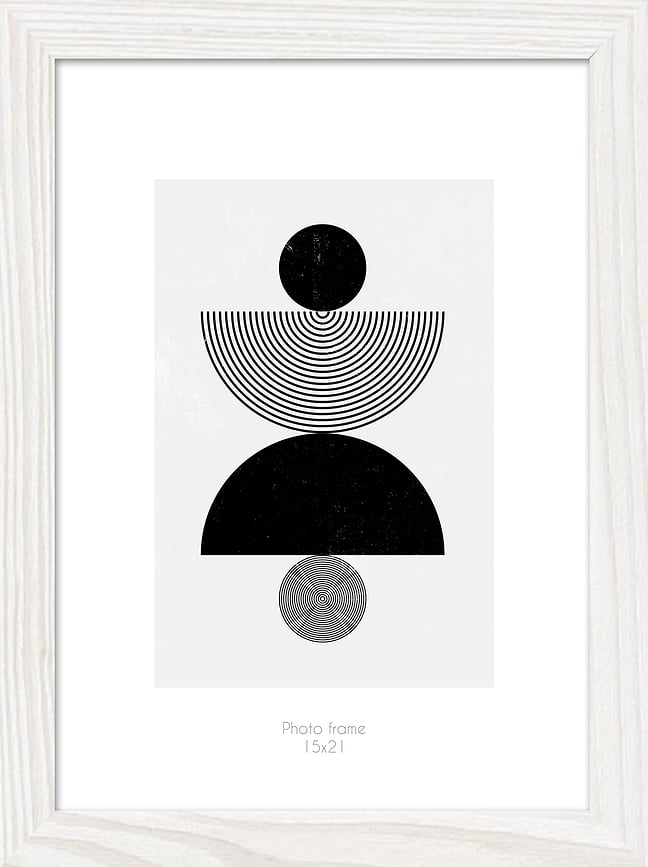 Kyoto Cadre Photo 15 x 21 cm, blanc