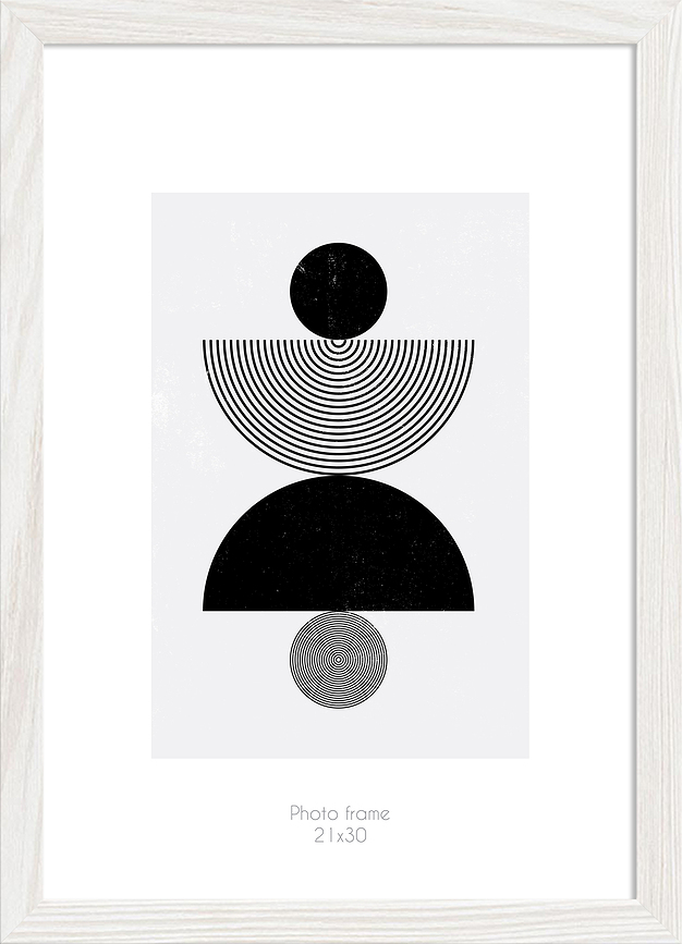 Kyoto Κορνίζα, 21 x 30 cm, λευκή