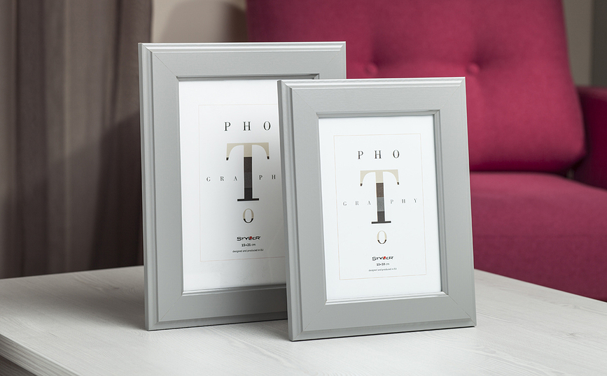 Malmo Cadre Photo 30 x 40 cm, blanc