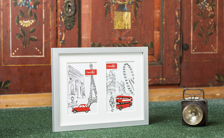 Marco de Fotos Japan, 20 x 27 cm, negro