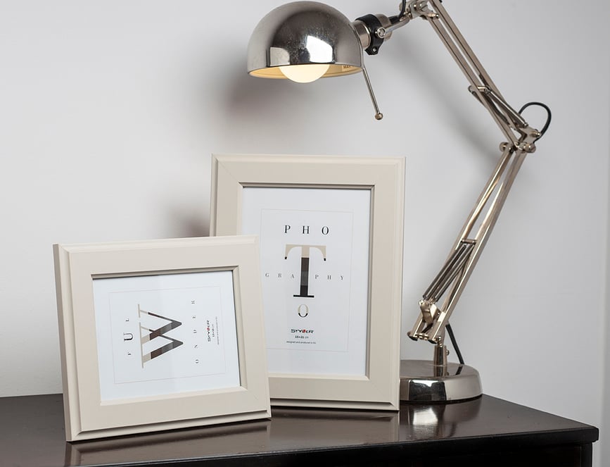 Marco de Fotos Malmo, 21 x 30 cm, gris