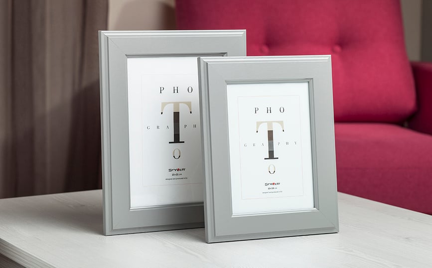 Marco de Fotos Malmo, 30 x 40 cm, blanco