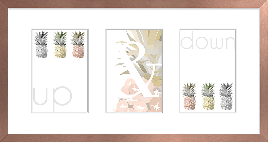 Marco de Fotos Triple Sanremo, 23 x 46 cm