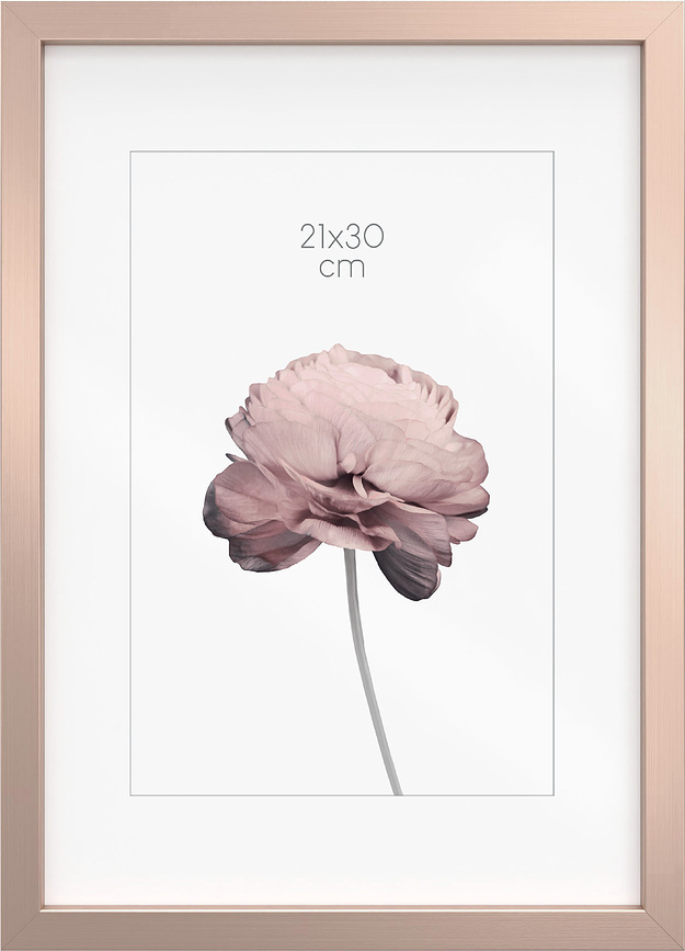 Prague Cadre Photo, 21 x 30 cm, or rose